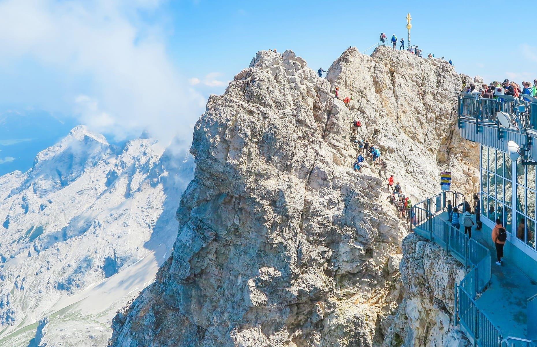 Now: Zugspitze